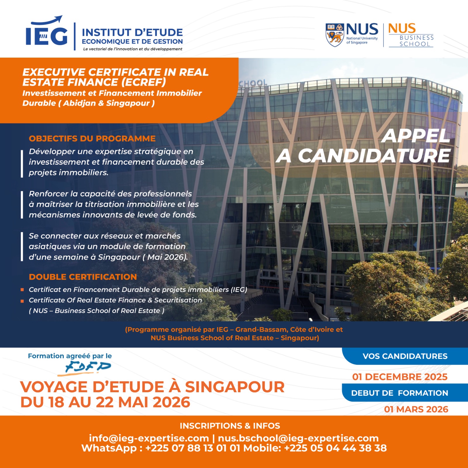 Executive Certificate in Real Estate Finance (ECREF) : Maîtriser l’Investissement Immobilier Durable à l’International