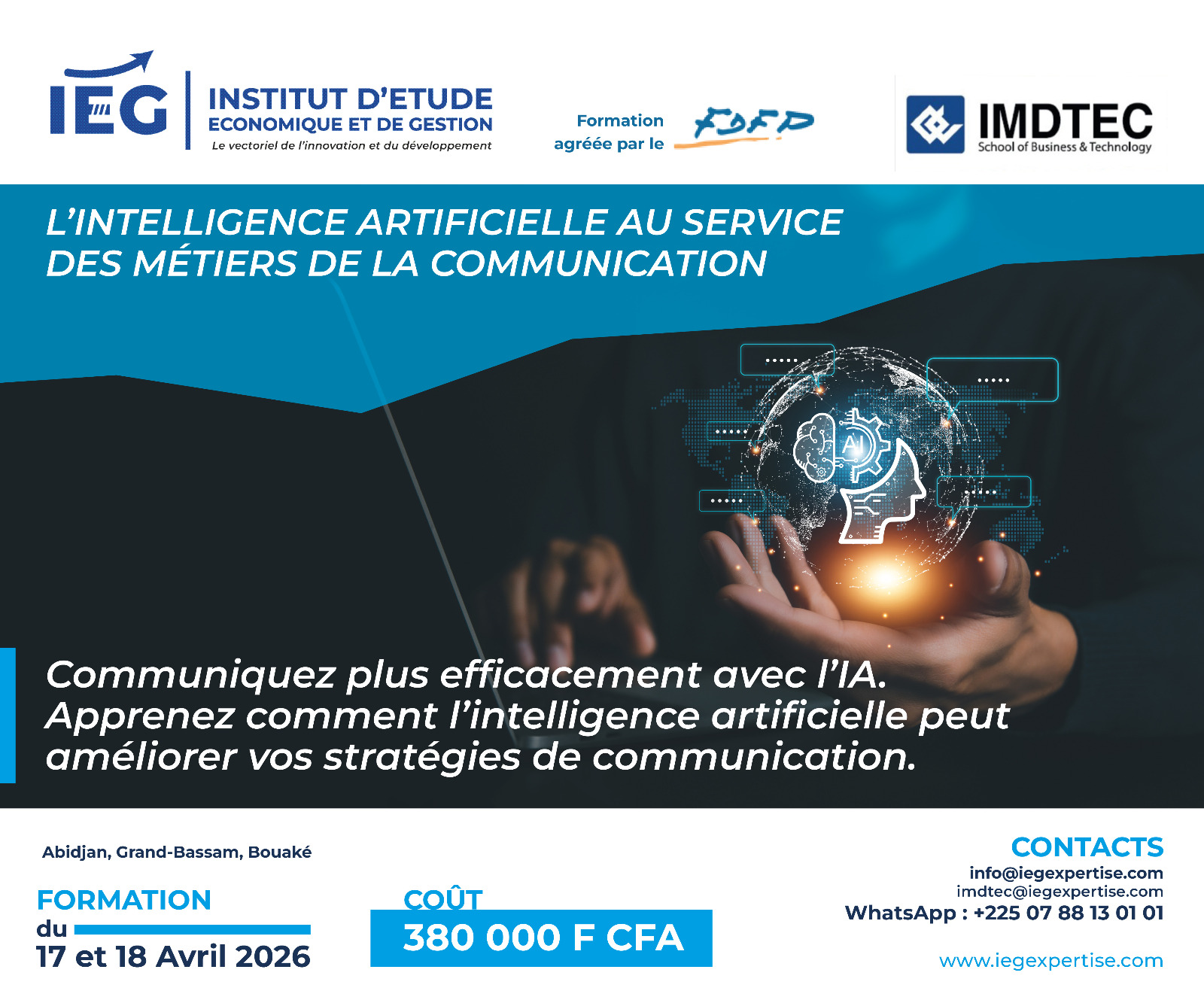 L'Intelligence Artificielle au Service des Métiers de la Communication : Communiquez mieux, plus vite, avec l'IA